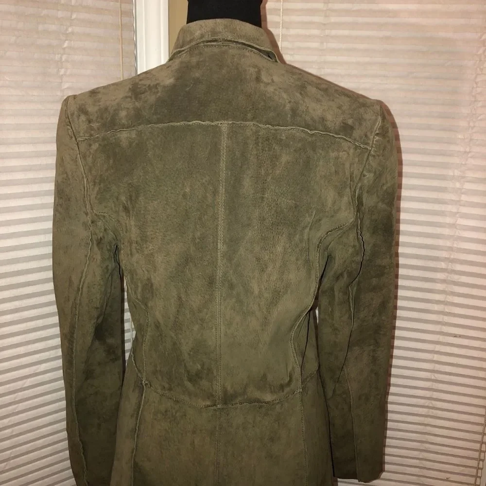 John Carlisle Leather Coat - Picture 6 of 9
